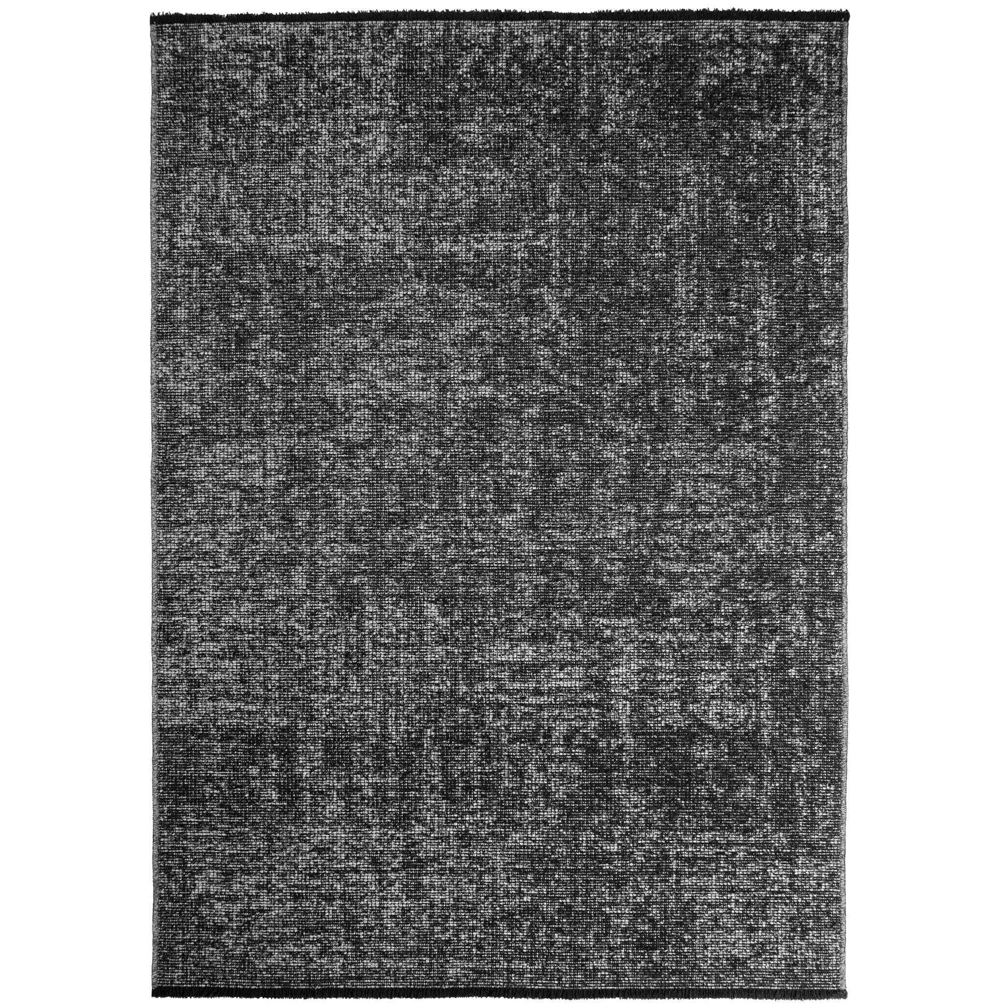 Space tapis poils ras rectangle 200x290cm gris