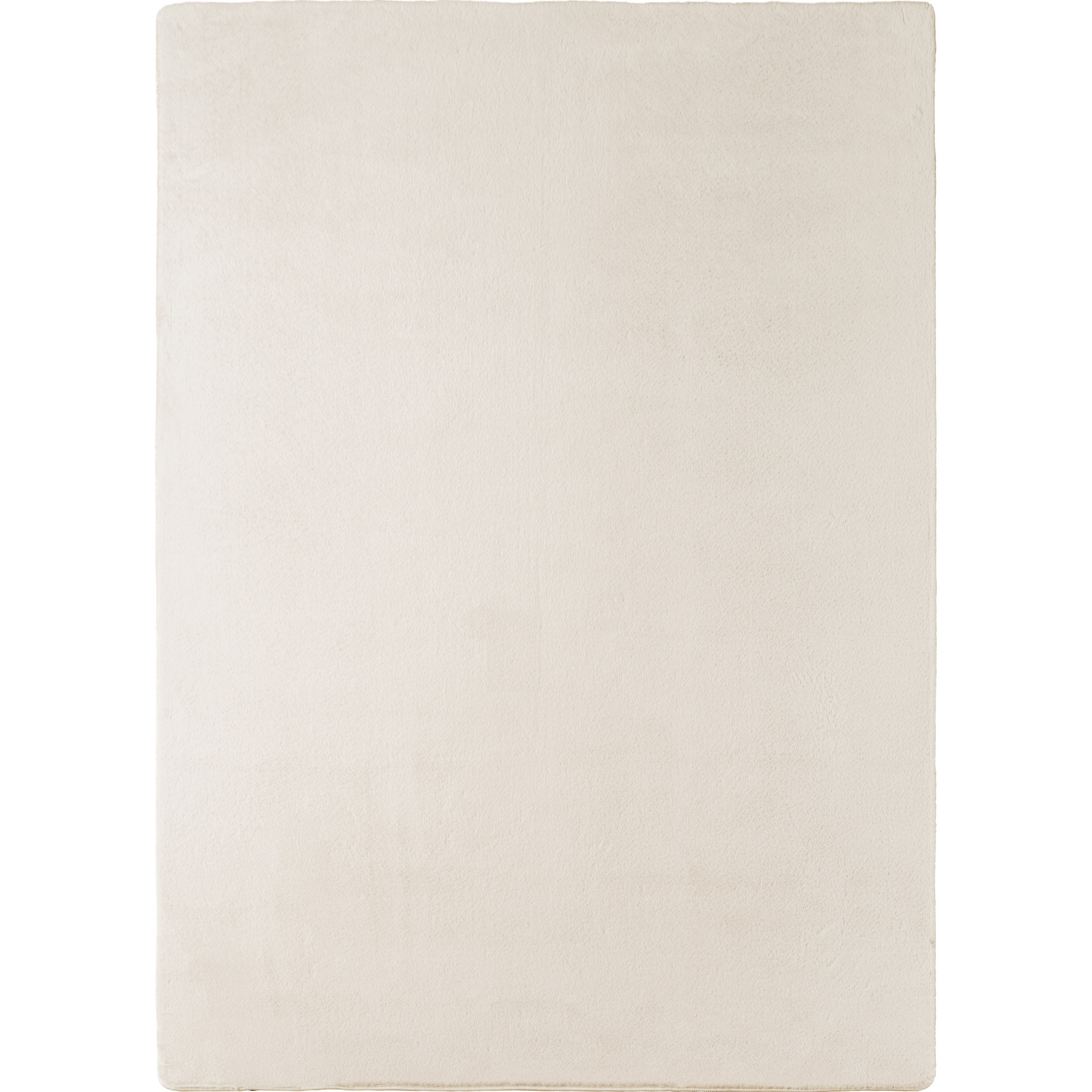 Joy tapis poils ras rond Ø 120cm crème