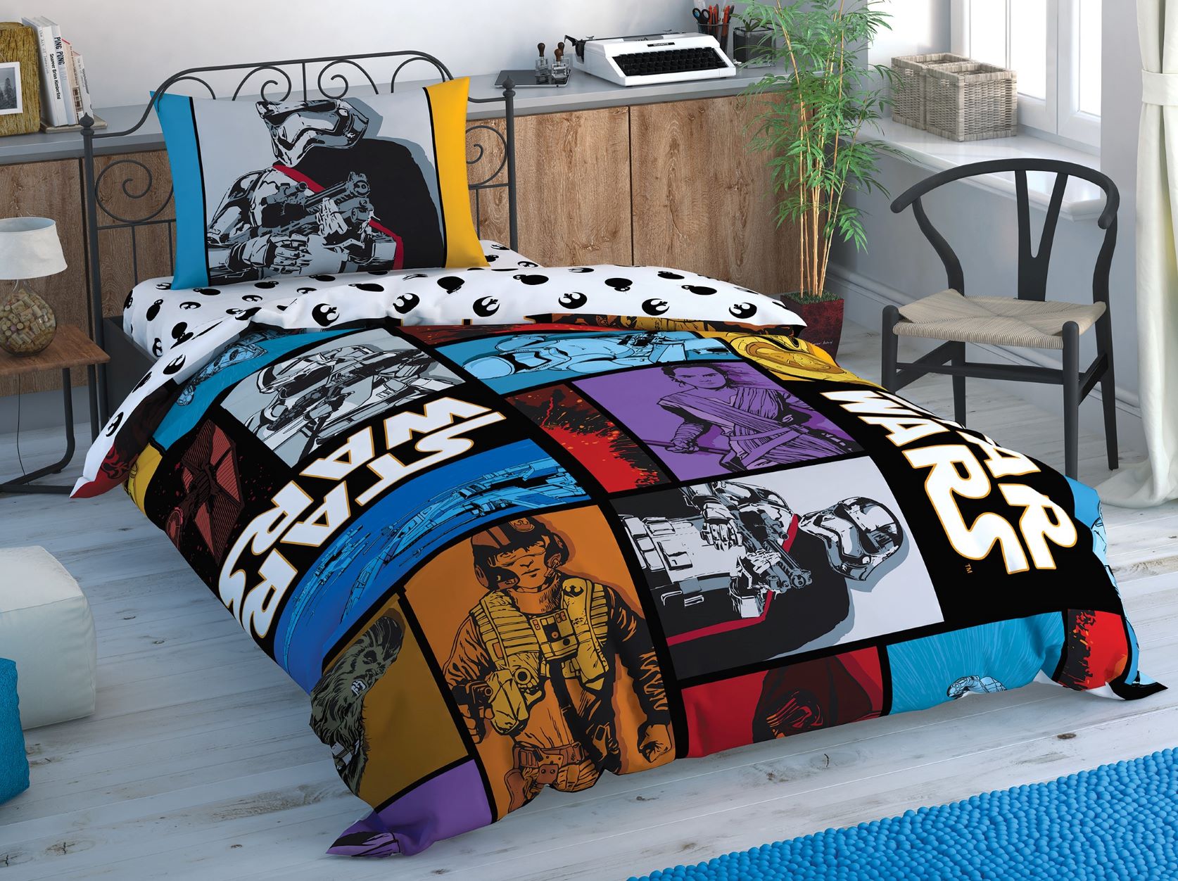 Disney Home - Star Wars Force Awakens enfants housse de couette (licencié)