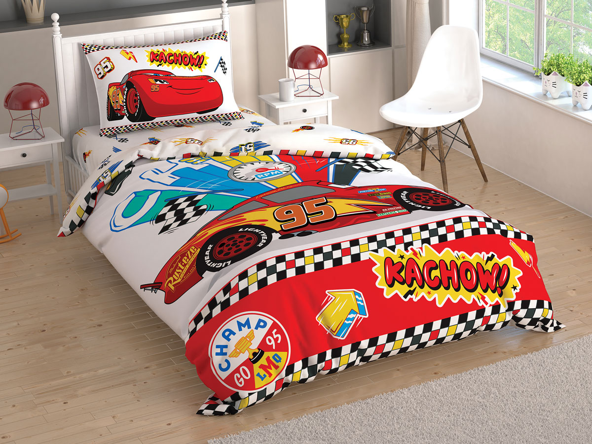 Disney Home - Cars Kachow enfants housse de couette (licencié)