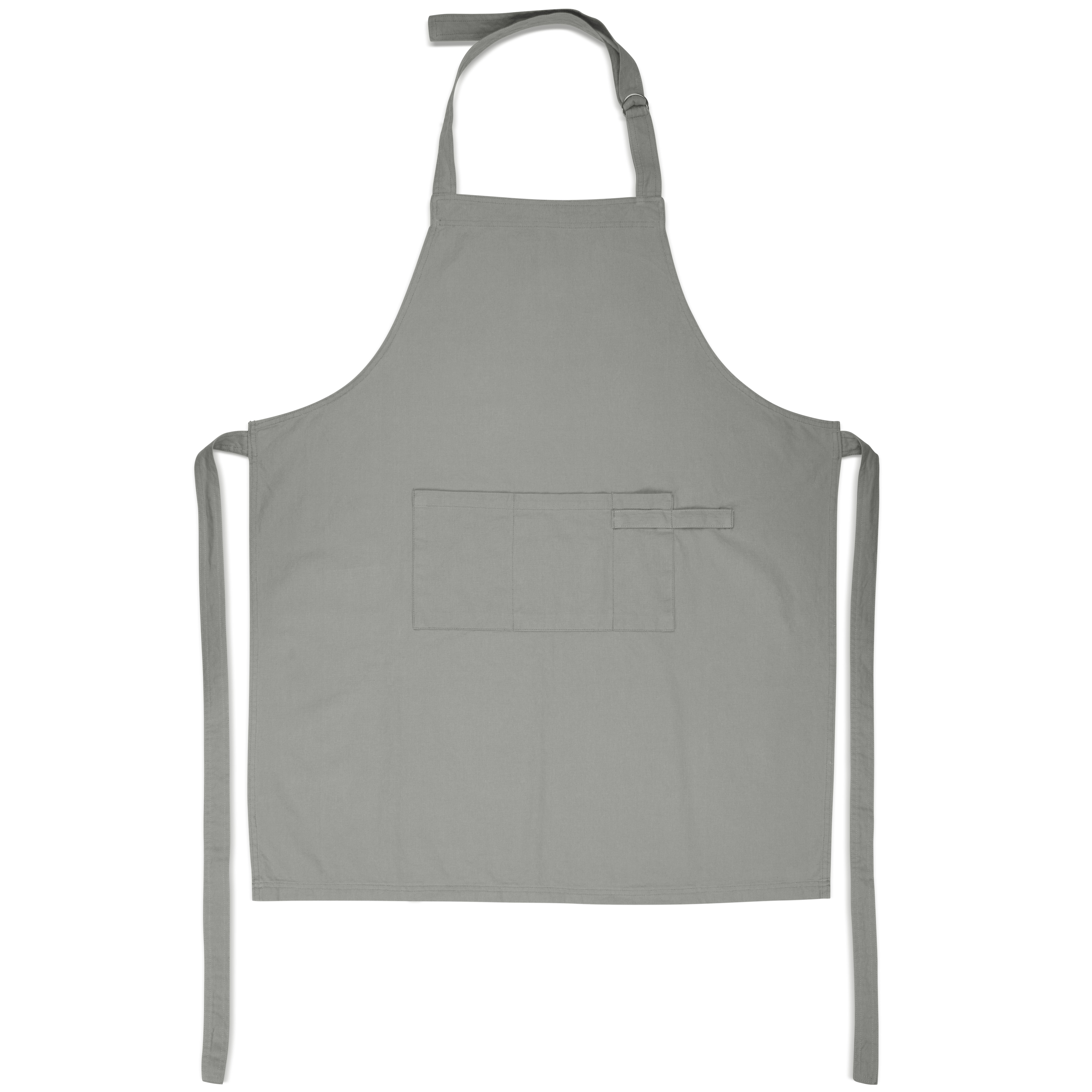 Be a Cook keukenschort 75x90cm grijs