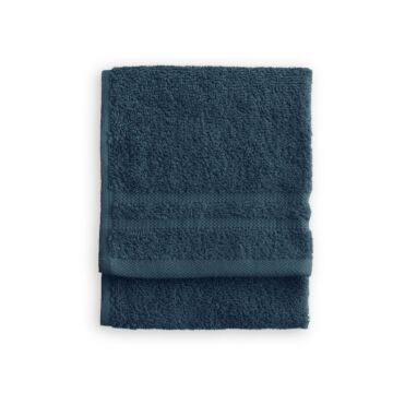 Bath Basics gastendoek 30x50cm donkerblauw (2 stuks)