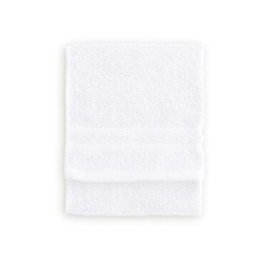 Bath Basics gastendoek 30x50cm wit (2 stuks)