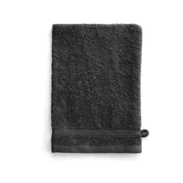Bath Basics washand 16x21cm antraciet (4 stuks)