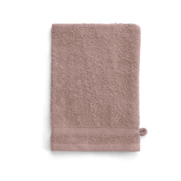 Bath Basics washand 16x21cm oudroze (4 stuks)