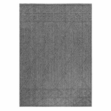 Patara Lezon tapis extérieur/intérieur poils ras rectangle 200x290cm gris