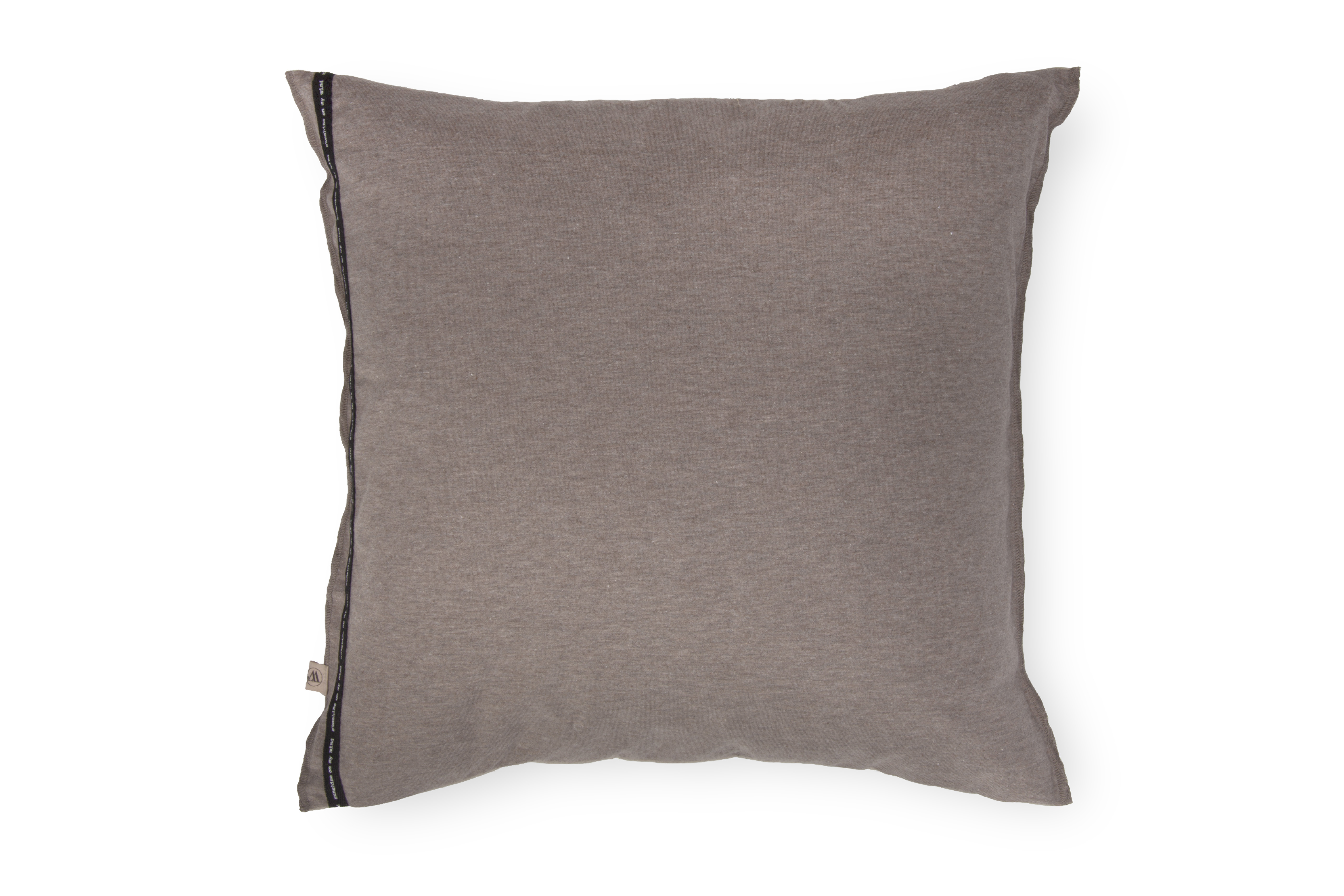 Soft Jersey sierkussen 45x45cm taupe/zandkleur