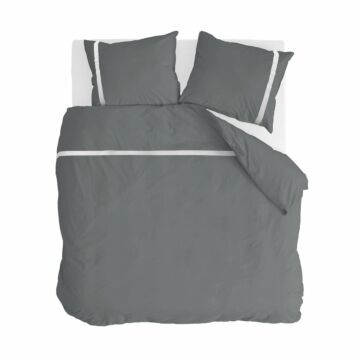 Timeless Chic dekbedovertrek 200x220cm antraciet