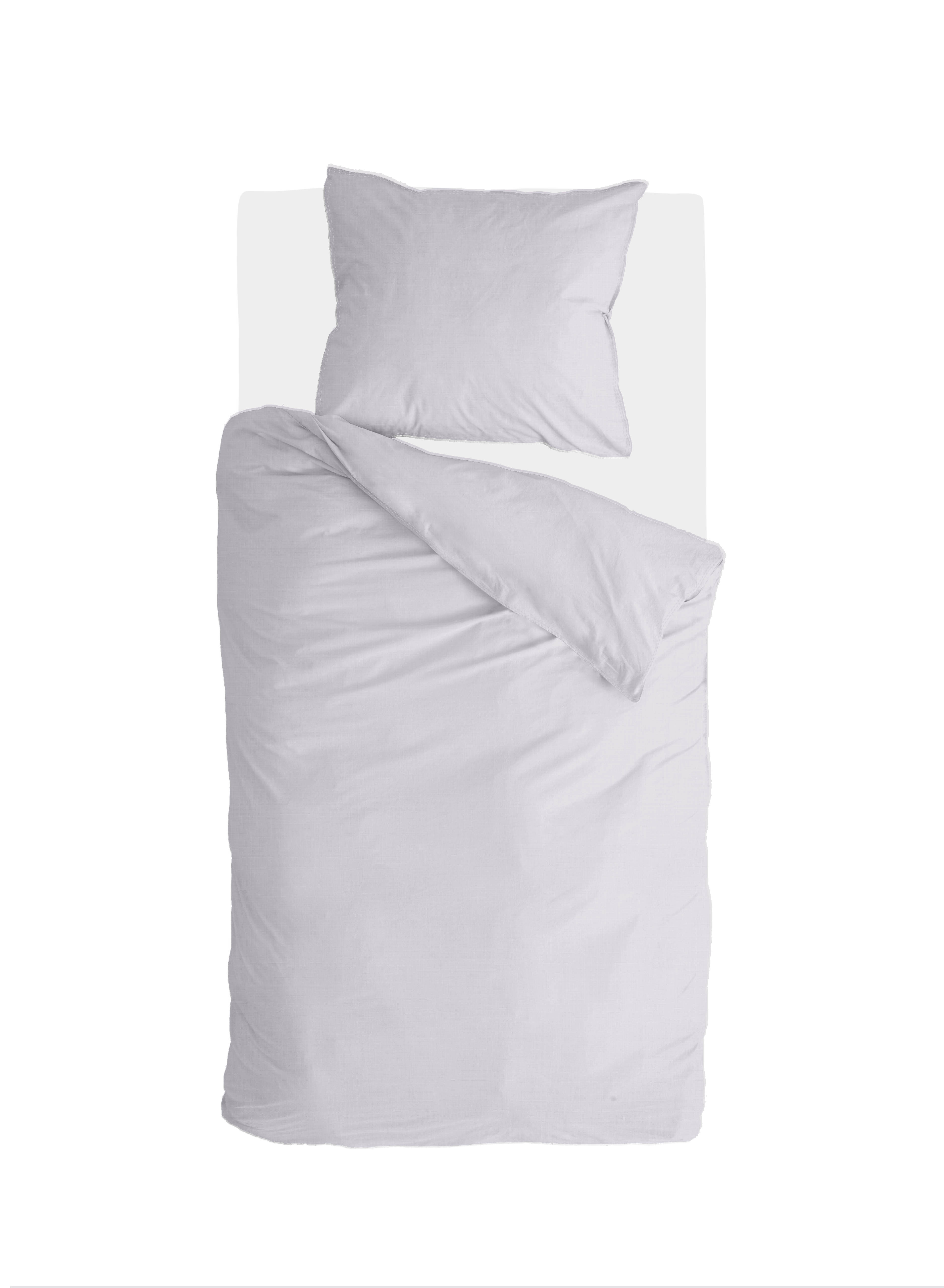 Vintage Cotton dekbedovertrek 155x220cm lila