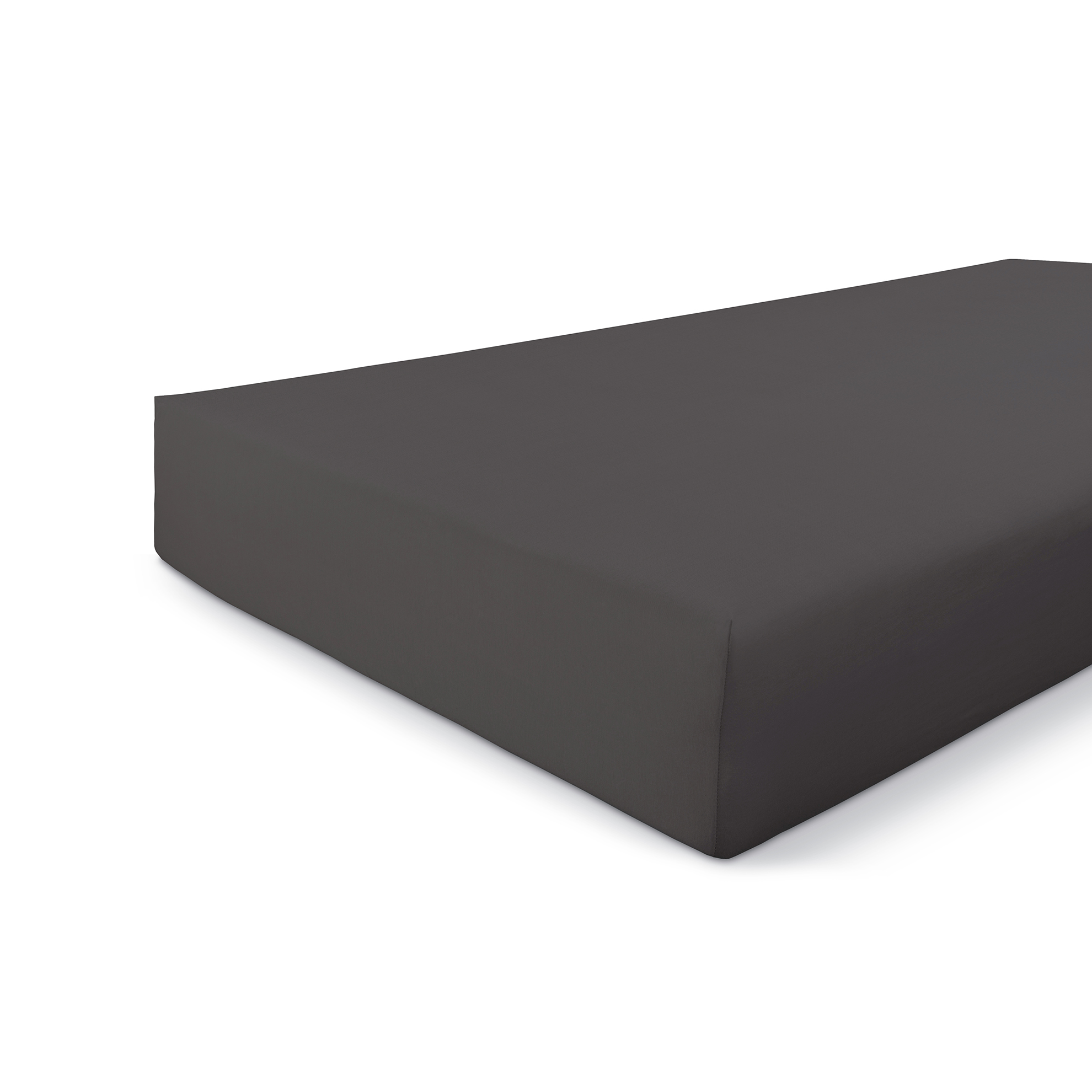 Jersey Stretch hoeslaken 160x220cm antraciet