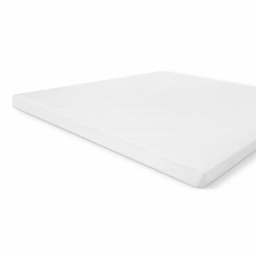 Cotton Cover topper molton 90x220cm wit