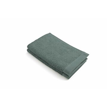 Remade Cotton gastendoek 30x50cm donkergroen (2 stuks)