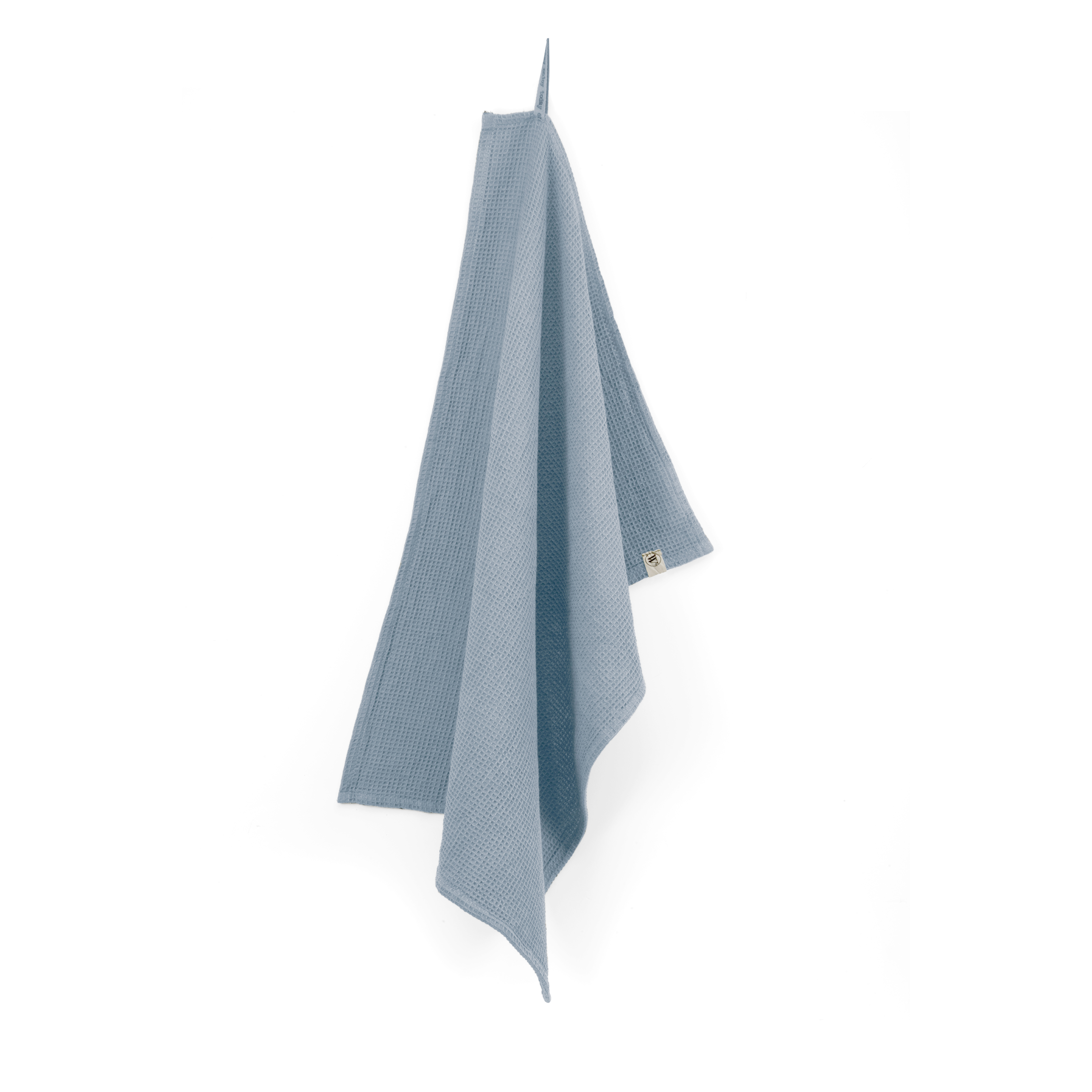 Dry with Cubes Uni keukendoek 50x70cm jeans blauw