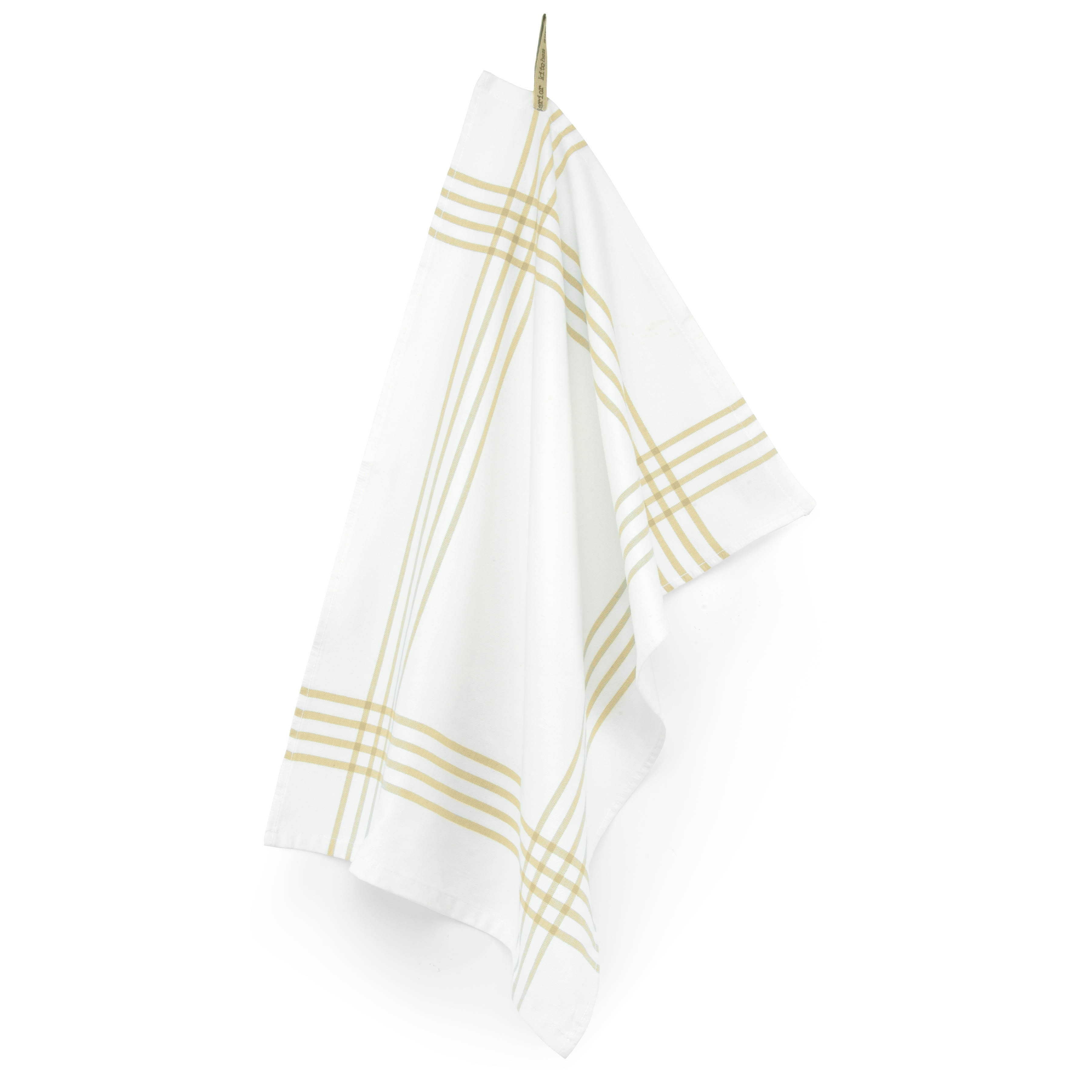 Superior Glass Cloth theedoek 50x70cm geel