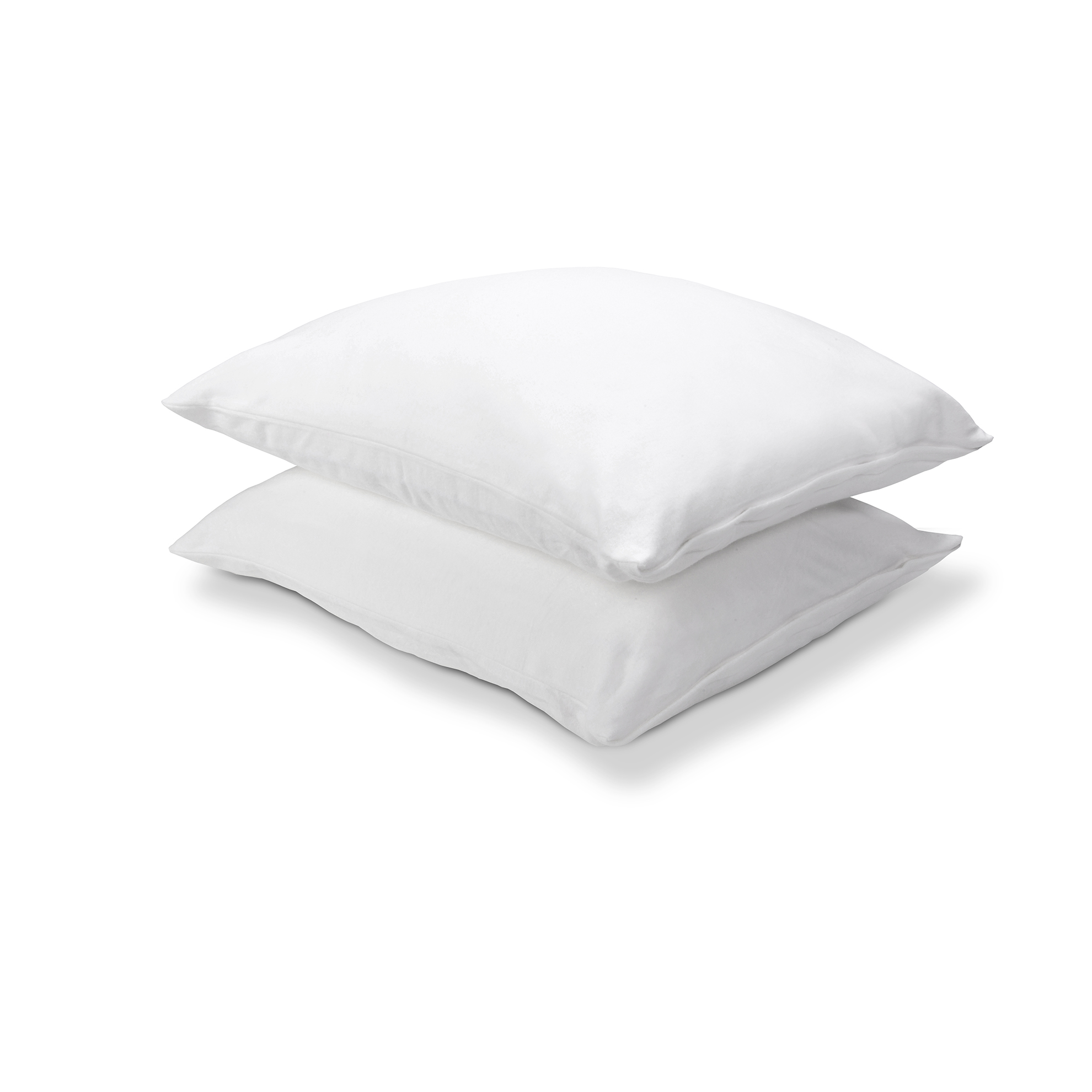 Cotton Cover molton kussensloop 80x80cm wit